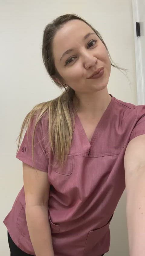 Just a needy nurse teasing the doctors at work👩‍⚕️🥵