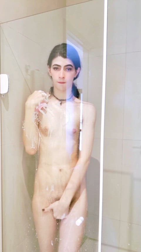 bath bathroom nsfw shower trans trans woman trans girls beautiful-shemale-ass beautiful-trans-dick