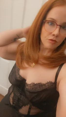 Just me in my usual black lingerie practicing looking good for the next man ready