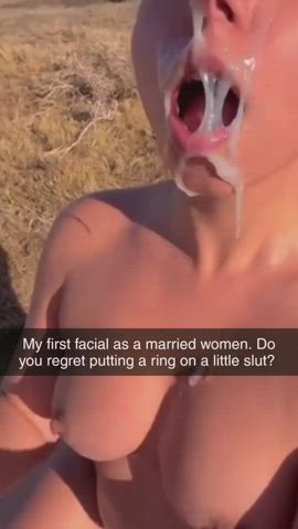 amateur big tits cheating cuckold cumshot double cumshot facial hotwife public clip