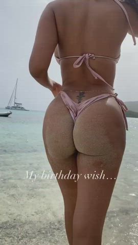 Ass Bikini Booty Ebony clip