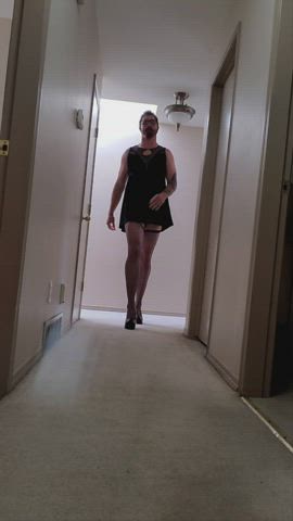 Ex football player now strutting in heels. How do I look?