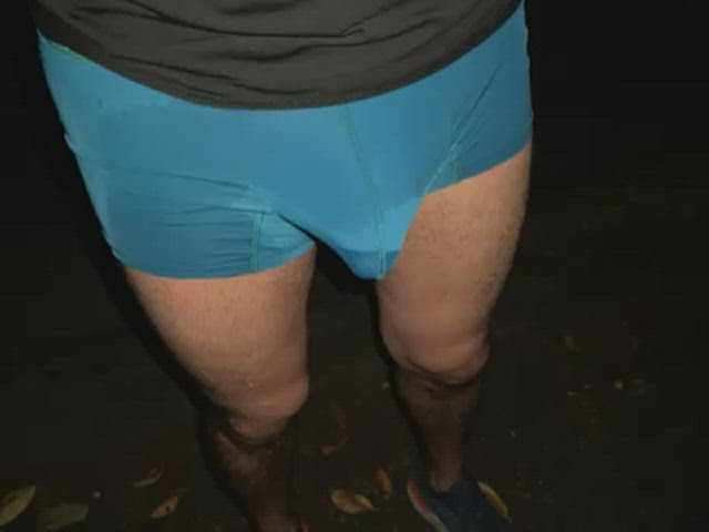 Exhibitionism Exhibitionist Outdoor Penis Tights Underwear clip