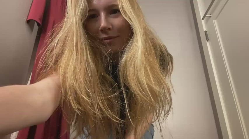 blonde changing room dirty blonde clip