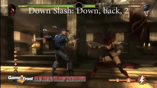 MK9 - Up Slash and Down Slash