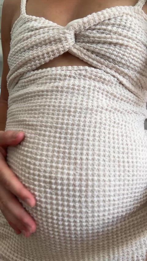 clothed milf pregnant clip