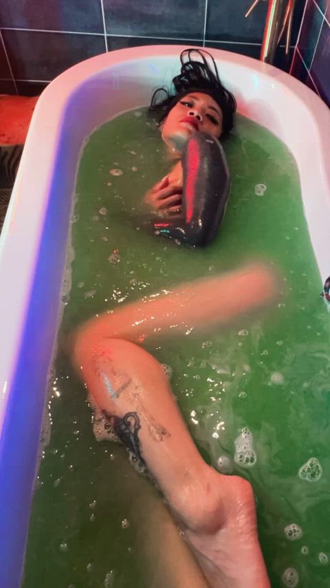 asian bathtub natural tits onlyfans pov petite small tits tattoo tattooed tease asian-femdom