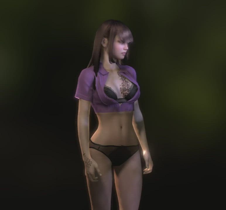 3D Bra Panties clip