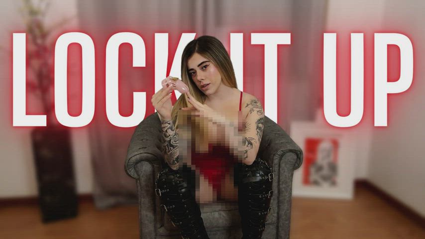 censored chastity chastity belt humiliation pixelated small cock r/sph clip