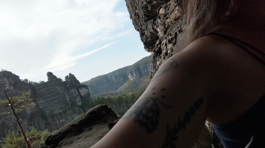 POV: You are hiking with a alt girl