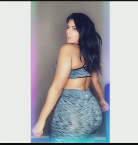 Big Ass Twerking Yoga Pants clip
