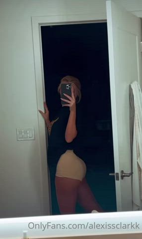 ass blonde booty clip