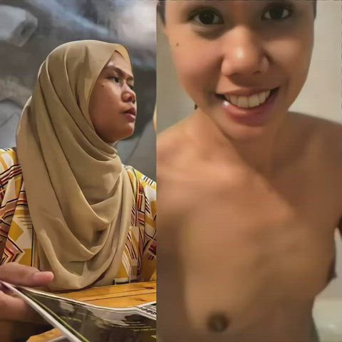 hijab indonesian malaysian clip