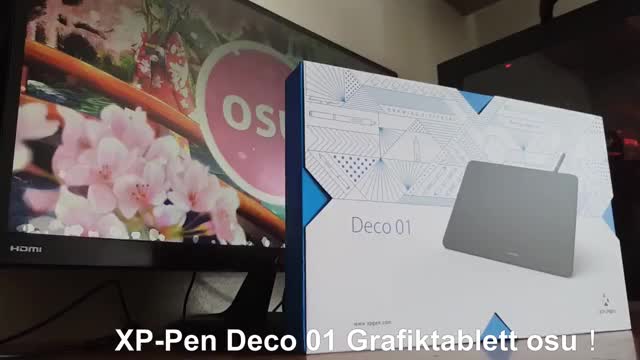 XP-Pen Deco 01 Grafiktablett - Für Einsteiger  Test und OSU!