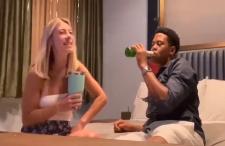 amateur bbc blonde first time clip