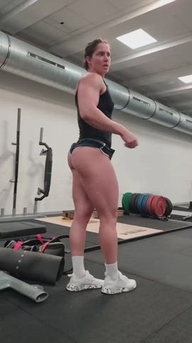 Ass Bodybuilder Gym Russian clip