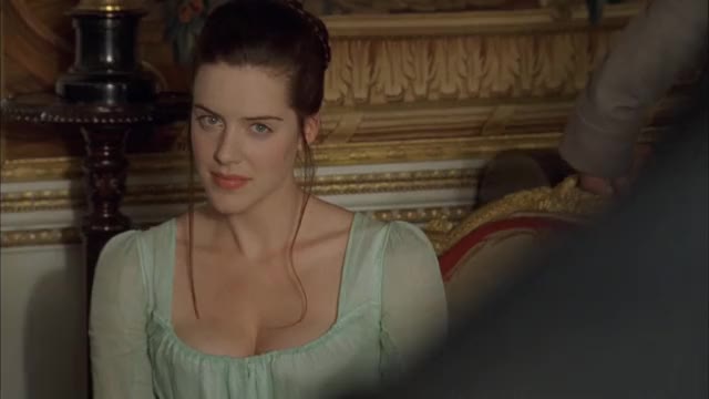 Michelle Ryan - Mansfield Park (2007) - making eyes & playing piano in light