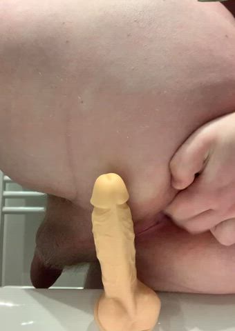 ass asshole dildo fingering gape gay trans clip