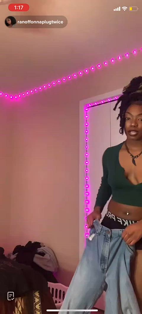 amateur ebony nipple nipples nipslip tiktok tits webcam clip