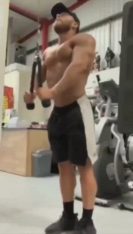 CFNM Close Up Cock Gay Gym Humiliation Slow Motion Strip Workout clip