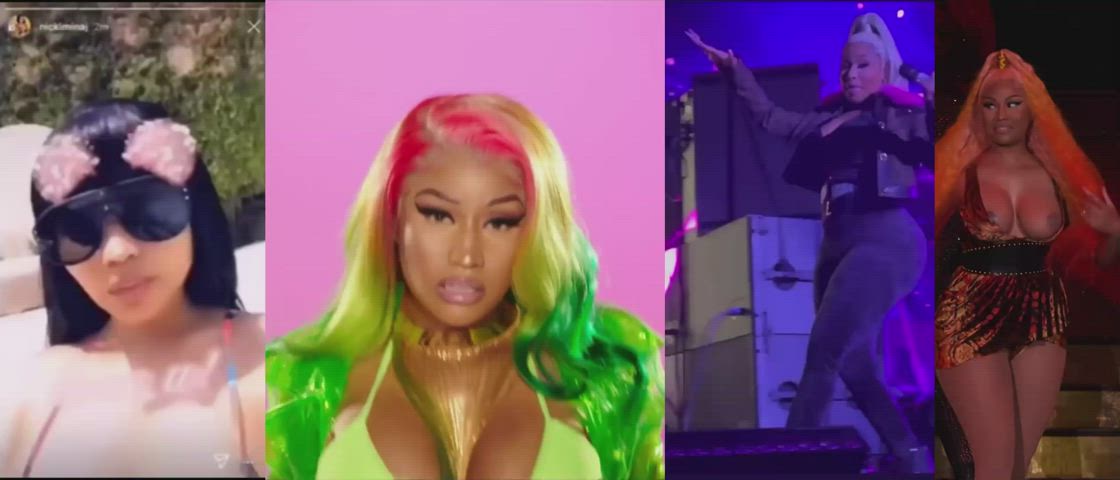 big tits bouncing tits nicki minaj thick clip