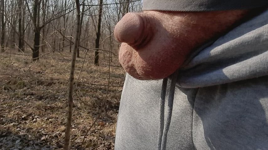 Pissing in nature