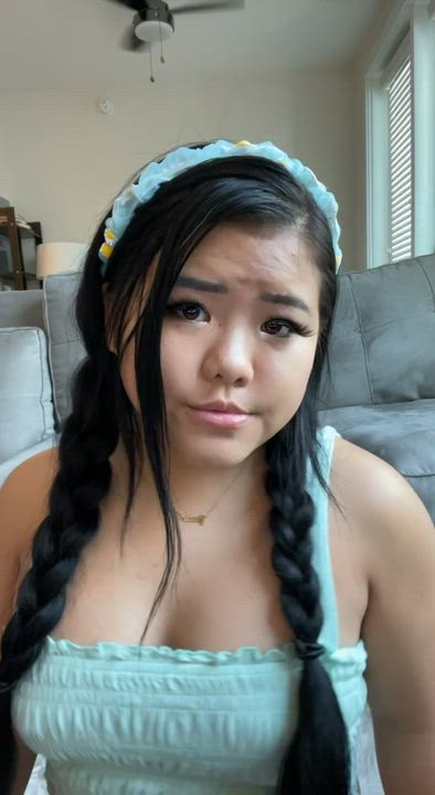 Asian Cute OnlyFans Small Tits Smile Teen TikTok clip