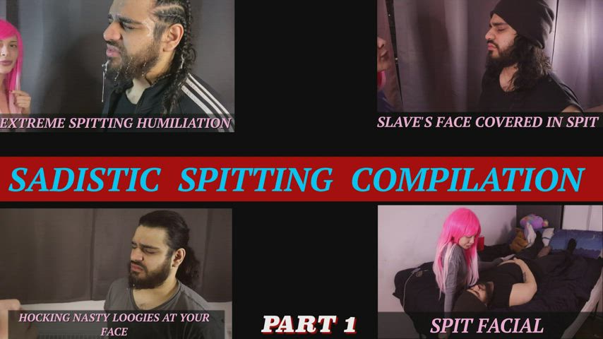 SADISTIC Spitting Compilation ;) Wanna try my spit?