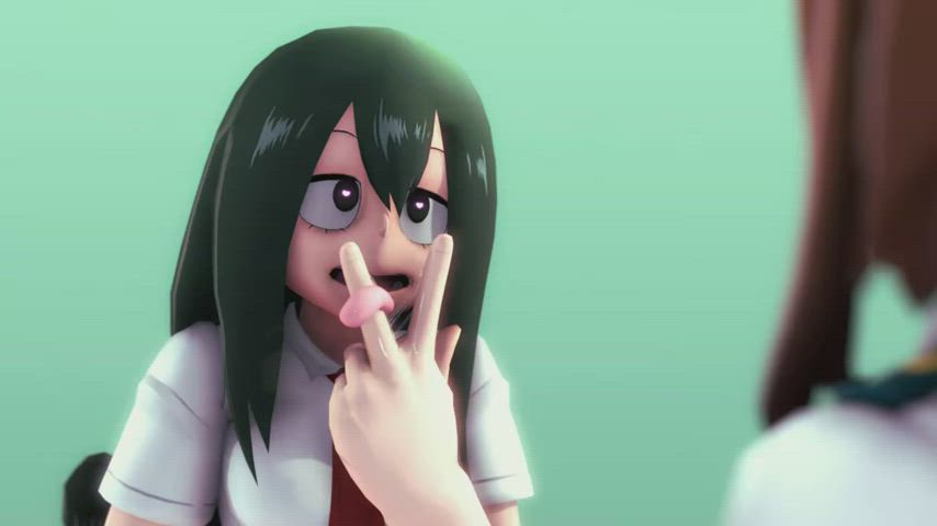 Anime Hentai Long Tongue clip