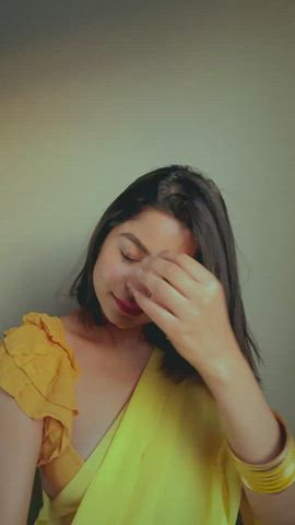 Beautiful Agony Cute Saree clip