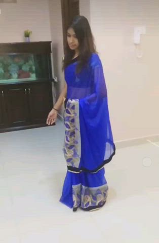 Bollywood Desi Homemade Indian Malaysian Saree Tamil Teen Teens clip