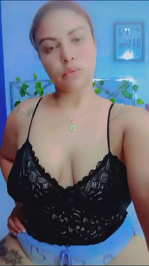 camgirl latina model seduction sensual tattoo webcam clip