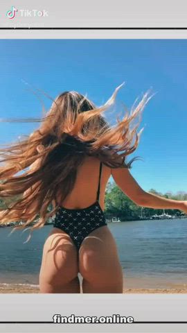 18 Years Old Amateur Ass Beach Big Ass Big Tits Bikini Blonde Body Boobs Booty Bouncing