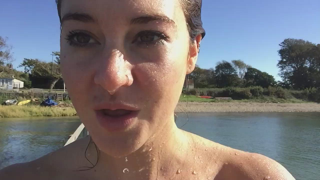 Lake Naked Shailene Woodley clip
