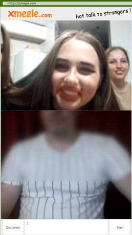 cam cock shock reaction russian teens webcam clip