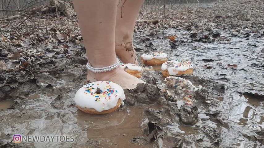 Squishing Donuts in the Mud