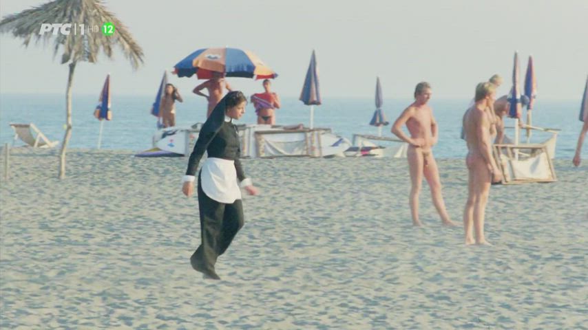 Beach showers + horses (Ines Kotman, Alain Noury, others - Lepota poroka (YU1986))