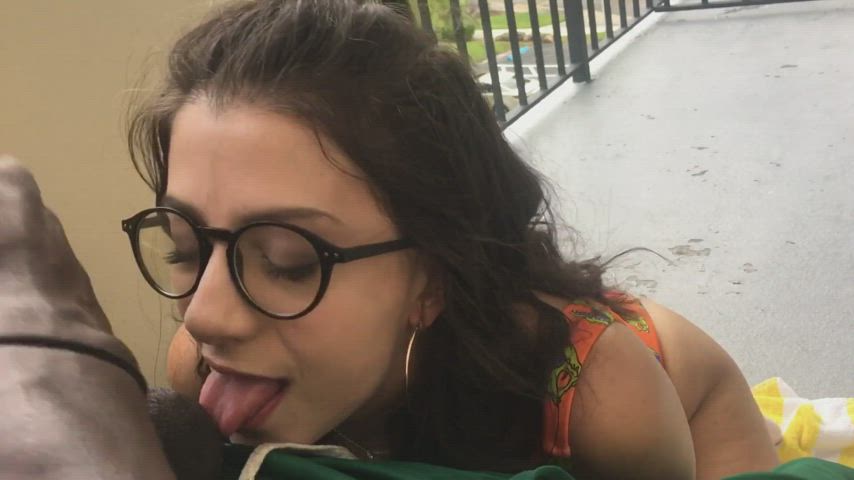 BBC Big Ass Big Tits Cum Cumshot Facial Glasses Interracial Latina clip