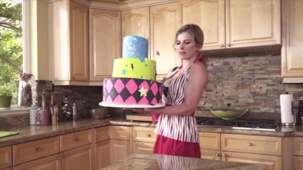 Cory Chase punishes stepson for ruining her cake