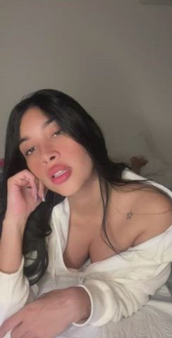 bed sex boobs latina clip