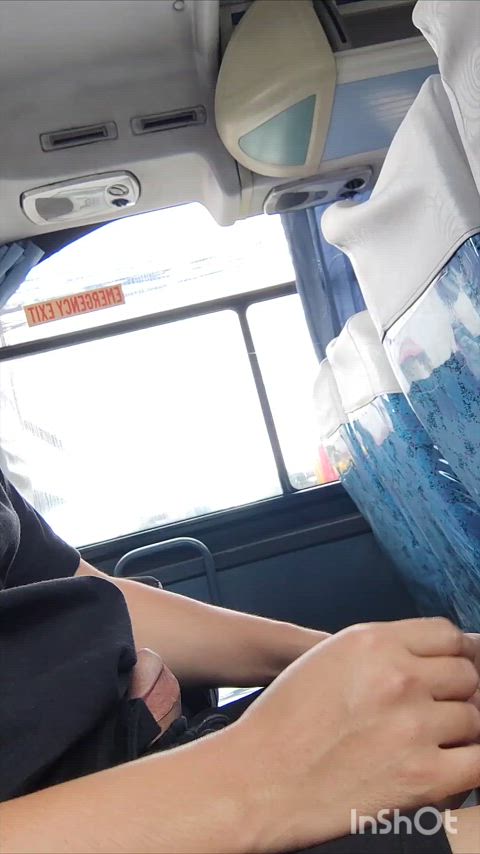 amateur asian bus cock cockflash flashing masturbating nsfw public clip