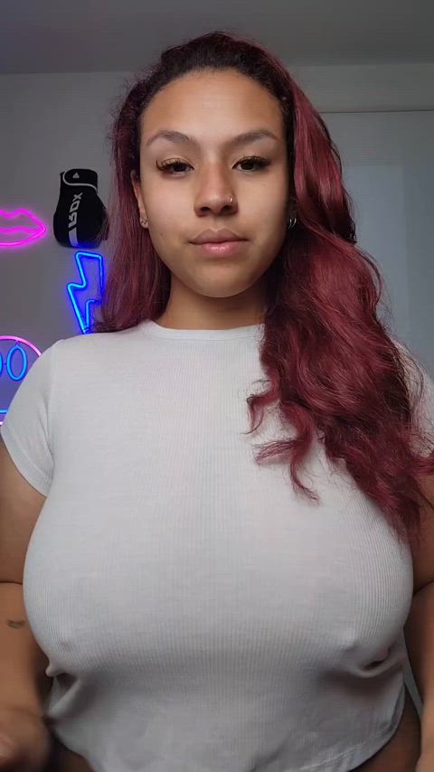 big tits boobs busty dominican tits clip