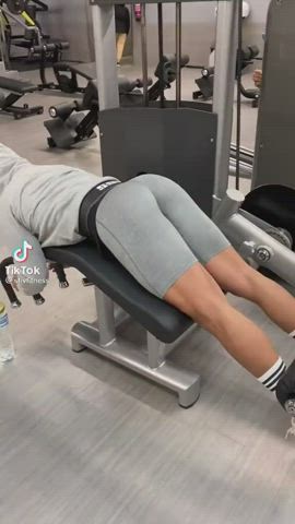 Ass Big Ass Booty Bubble Butt Gay Gym Jock Spandex TikTok Workout clip