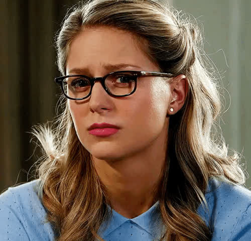 Trying to concentrate while you turn on her vibrating panties… [Melissa Benoist]