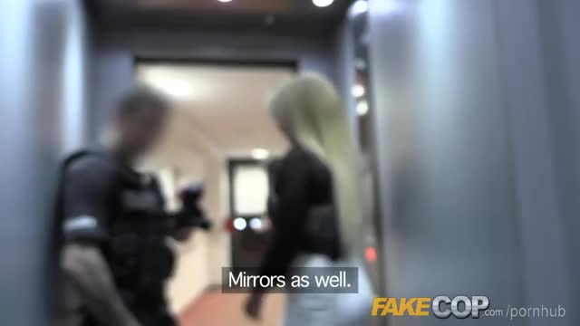 Fake Cop Policeman escorts MILF home for sex
