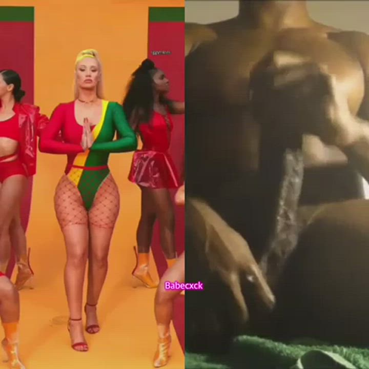 Iggy Making that BBC cum