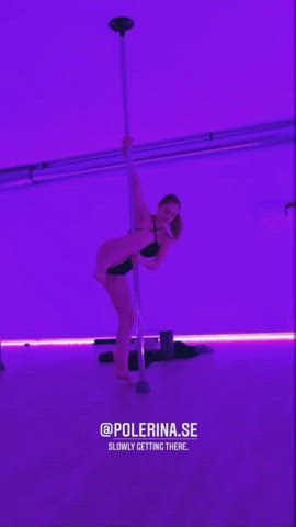 Nude Art Pole Dance Underwear clip