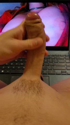 big dick cock jerk off masturbating tribbing tribute clip