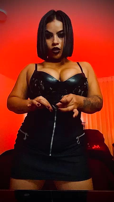 amateur bdsm big tits bondage camgirl domination goth latex milf mistress clip