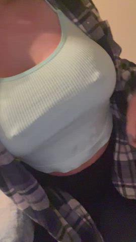 I want you to blow your load on my huge tits